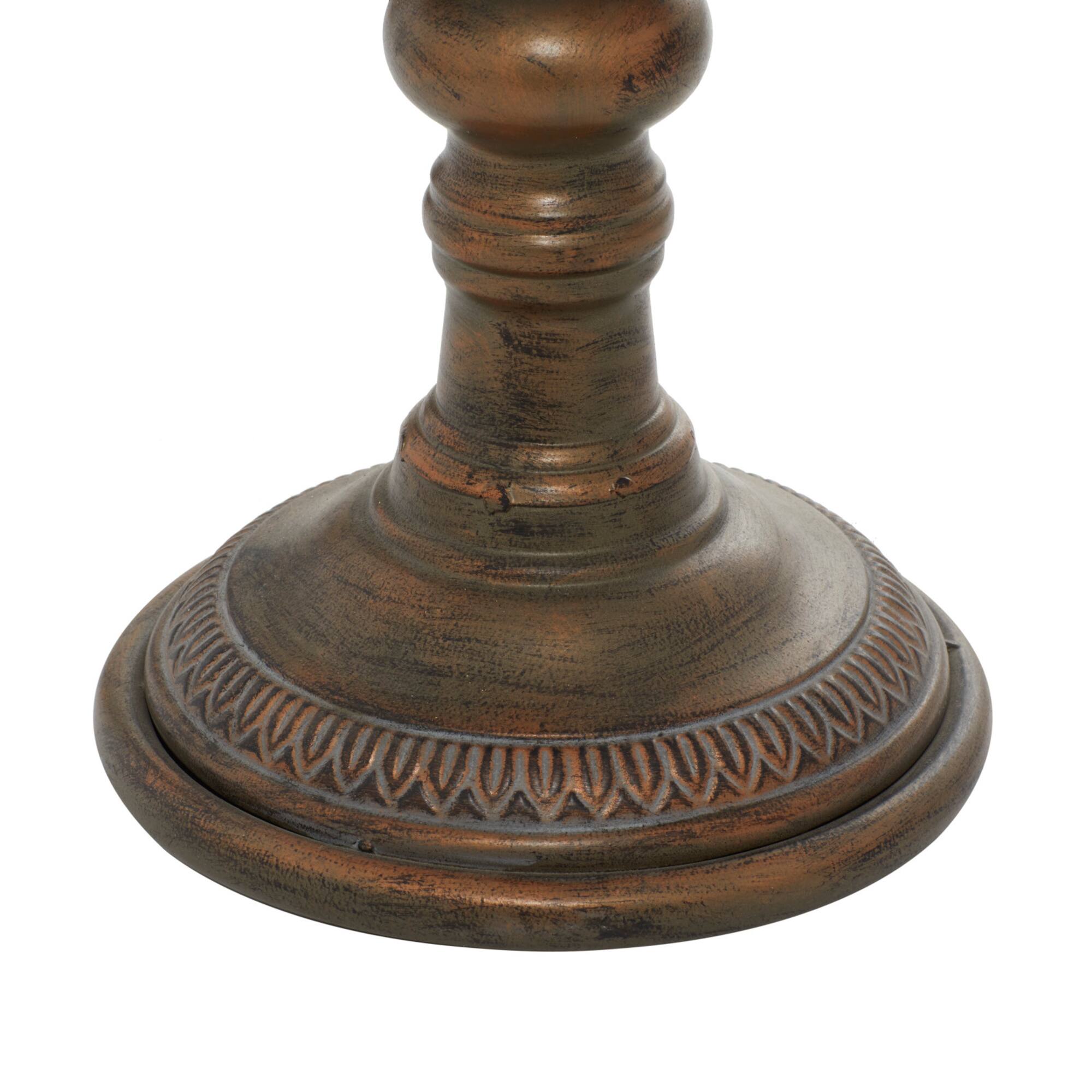 25" Brass Iron Traditional Globe